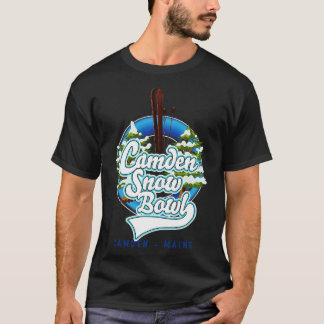 T-shirt Camden Snow Bowl ski