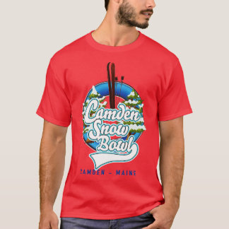 T-shirt Camden Snow Bowl ski