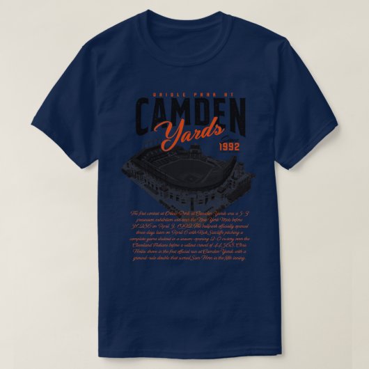 T-shirt Camden Yards (Design devant)