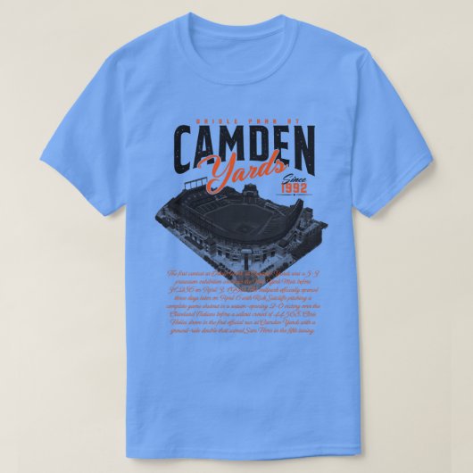 T-shirt Camden Yards (Design devant)
