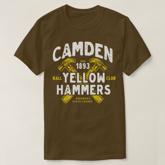 T-shirt Camden Yellow Hammers (Design devant)