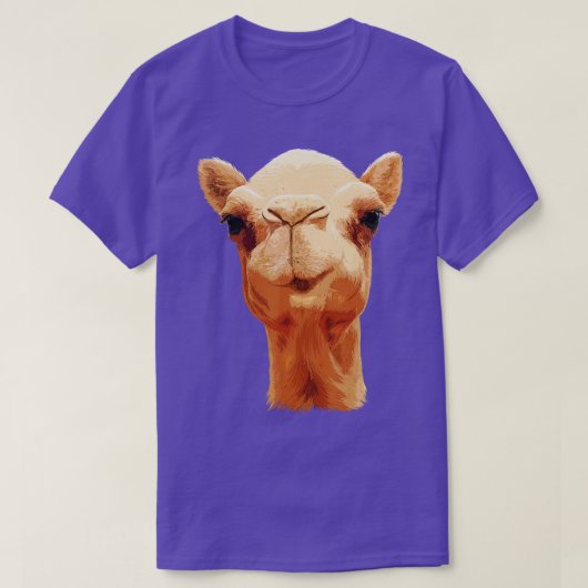 T-shirt Camel Art Pour Hommes Femmes Enfants Désert Animal (Design devant)