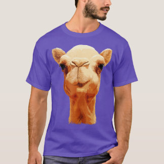 T-shirt Camel Art Pour Hommes Femmes Enfants Désert Animal