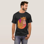 T-shirt Camel Close up (Devant entier)