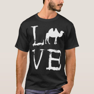 T-shirt Camel Déplaisant Love Camel Arabian Desert Animal