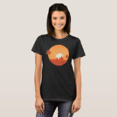 T-shirt Camel Desert Sunset  Oasis Morocco (Devant entier)