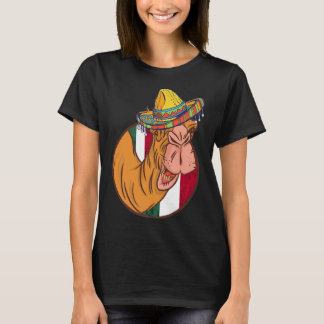 T-shirt Camel mexicain Casquette Sombrero Funny Camel Life