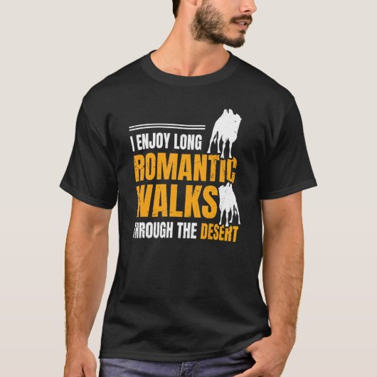 T-shirt Camel Pour Bactriane (Devant)