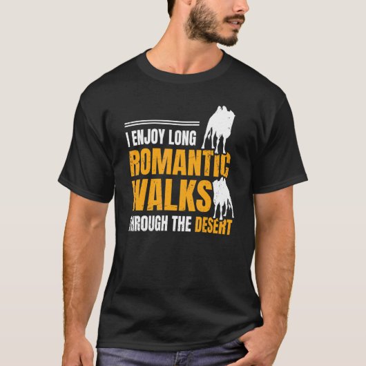 T-shirt Camel Pour Bactriane (Devant)