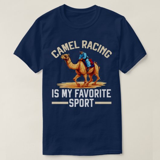 T-shirt Camel Racing Animal Race Hump Camel équitation Dés (Design devant)