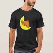 T-shirt Camel Tired Nap All Day Sleep All Night Camel (Devant)
