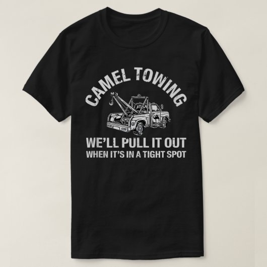 T-shirt Camel Tow Drôle Adulte Adulte Inapproprié Humour D (Design devant)