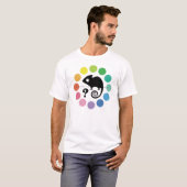 T-shirt Caméléon coloré (Devant entier)