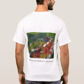T-shirt Caméléon de pardalis de Furcifer (Dos)