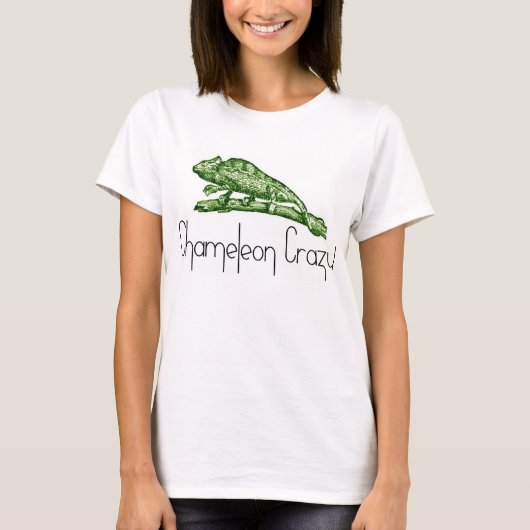 T-shirt Caméléon fou (Devant)