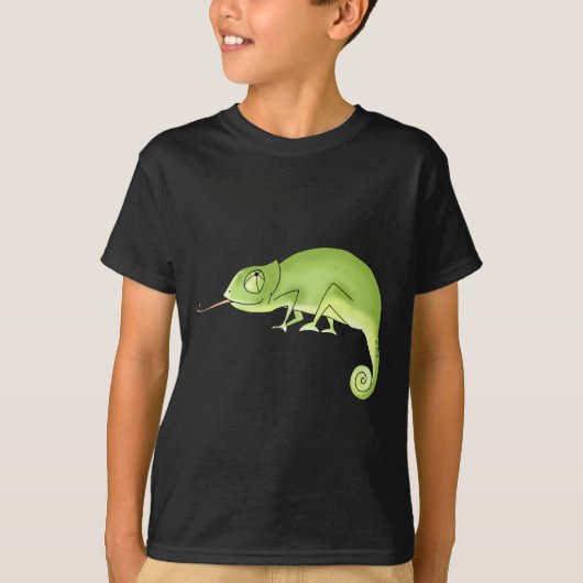 T-shirt Caméléon vert (Devant)