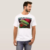 T-shirt Caméléon Vert Drôle (Devant entier)