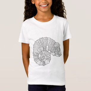T-Shirt Caméléon Zendoodle