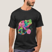 T-shirt Camellia Chameleon (Devant)