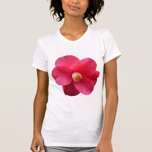 T-shirt Camellia rose (Devant)