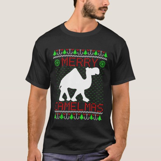 T-shirt Camelmas Christmasfor Camel (Devant)