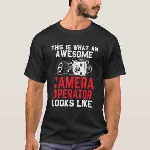 T-shirt Caméra