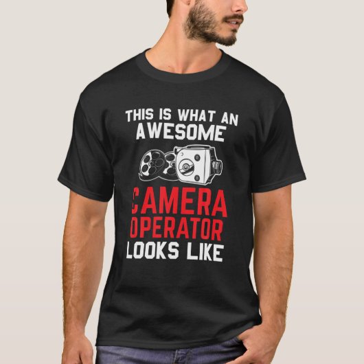 T-shirt Caméra (Devant)