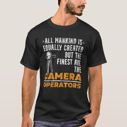 T-shirt Caméra caméra (Devant)
