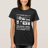 T-shirt Caméra Caméra Caméra (Devant)