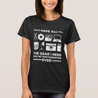 T-shirt Caméra Caméra Caméra