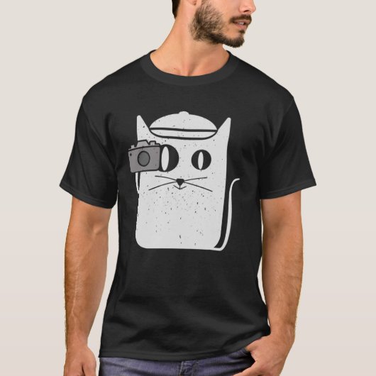 T-shirt Camera Chat Pour les Shutterbugs qui aiment les Ch (Devant)