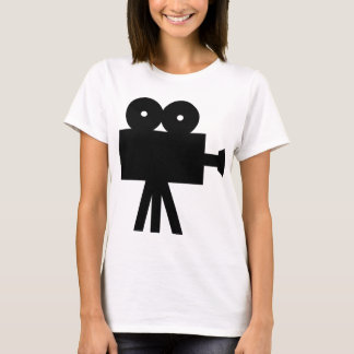 T-shirt Caméra cinématographique Hollywood