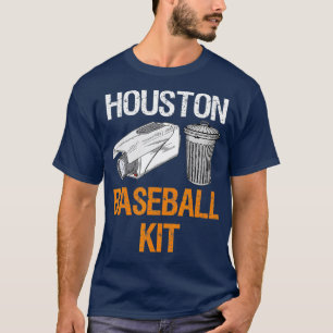 T-shirt Caméra de baseball de Houston et sac poubelle pour