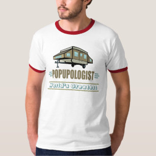 T-shirt Caméra de pop up humoristique