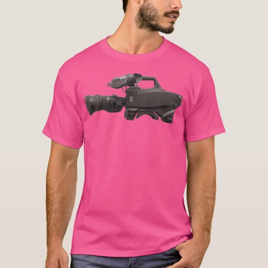 T-shirt Caméra De Télévision (Devant)