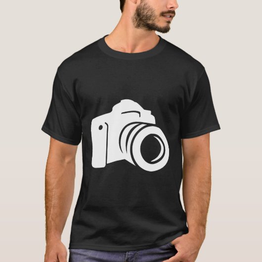 T-shirt Caméra DSLR (Devant)