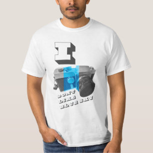 T-shirt camera fotograaf