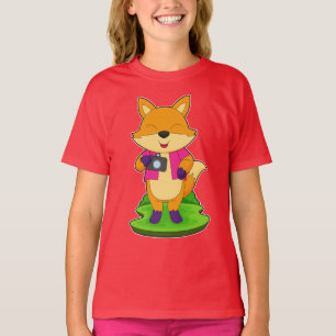 T-shirt Caméra photographe Fox