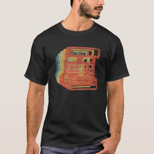 T-shirt Caméra Retro