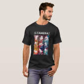 T-shirt Camera Sutra photographer taking photos camera gif (Devant entier)