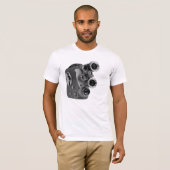 T-shirt caméra vidéo (Devant entier)