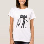 T-shirt Caméra vidéo (Devant)