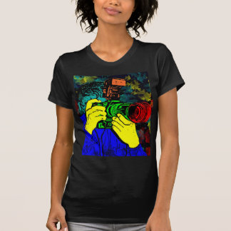 T-shirt Cameraman 3D ChromaDepth