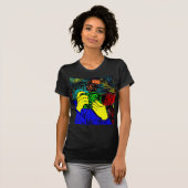 T-shirt Cameraman 3D ChromaDepth (Devant entier)
