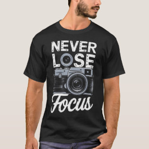T-shirt Cameraman Ne Perds Jamais la Concentration Photo A