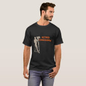 T-shirt Caméraman retraité (Devant entier)