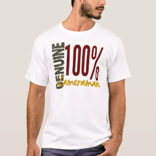 T-shirt Cameraman véritable