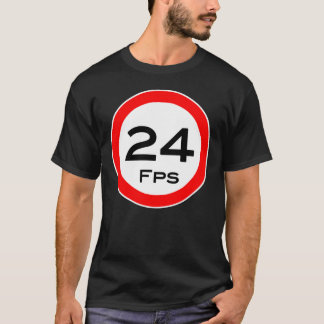 T SHIRT cameraploeg "24 Fps" voorzijde