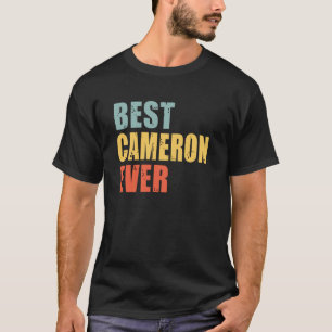 T-shirt Cameron meilleur jamais Cameron