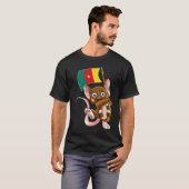 T-shirt Cameroon Fan Mouse (Devant entier)